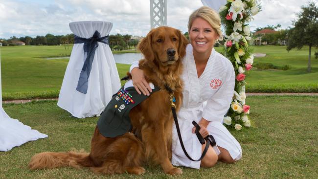 Wounded Veteran Picks His Service Dog To Be His Best Man At The Wedding