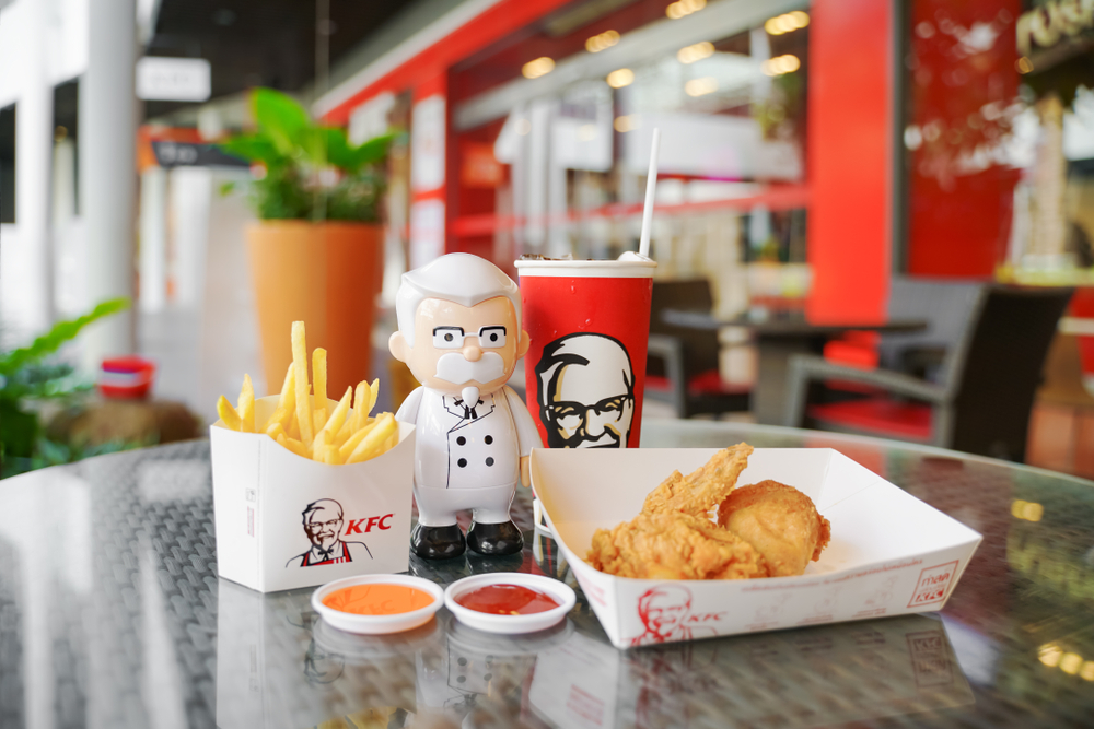 The first ever KFC wedding