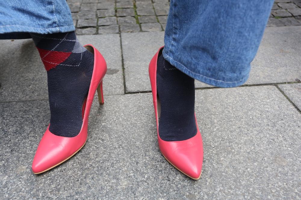 Men were the first adopter of high heels