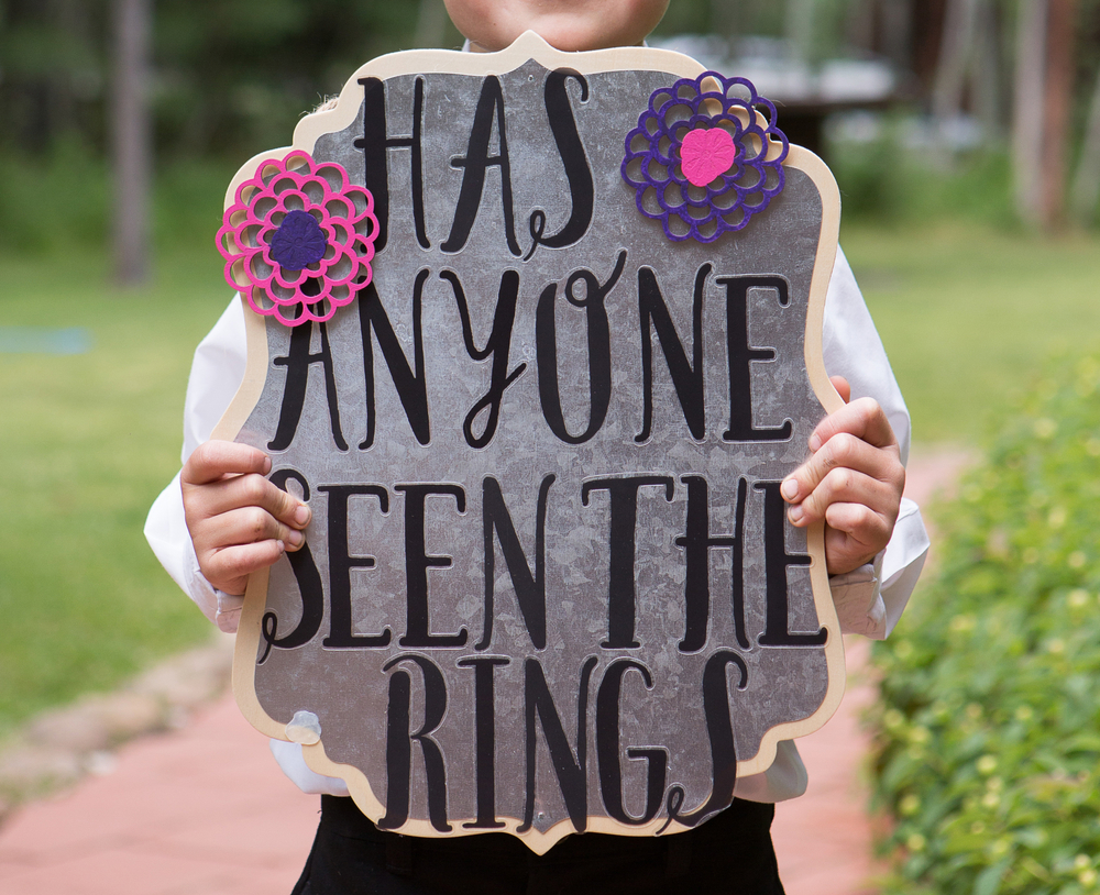 Non-traditional ring bearer ideas