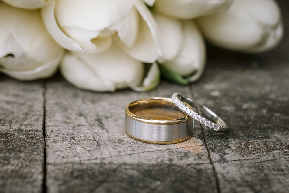How to stop your wedding rings rubbing together