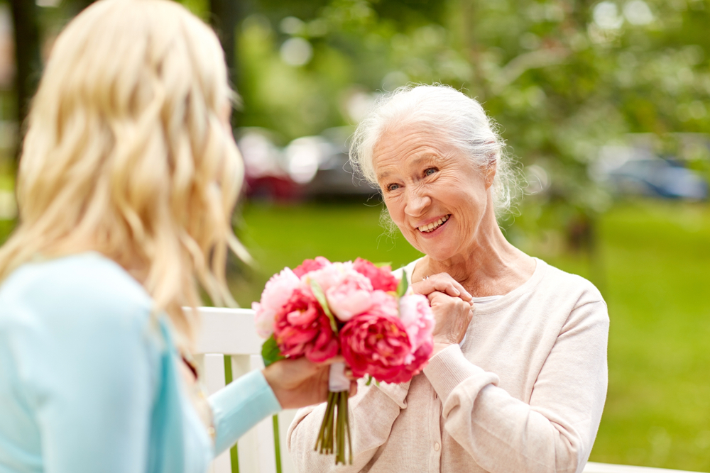 Wedding flowers get repurposed to cheer up seniors